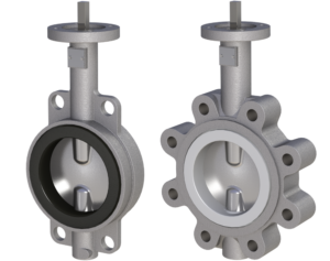 Stainless steel butterfly valves