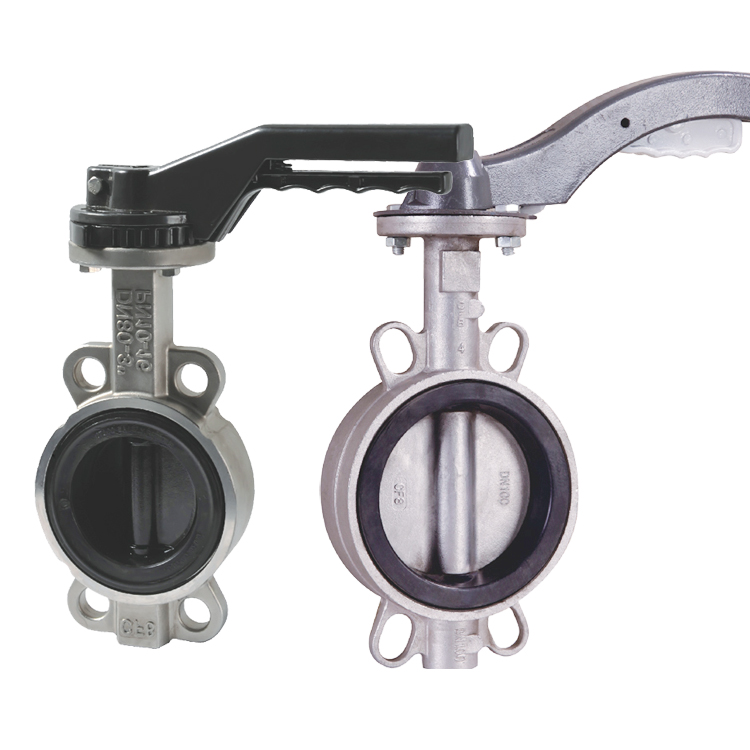 Stainless steel butterfly valves